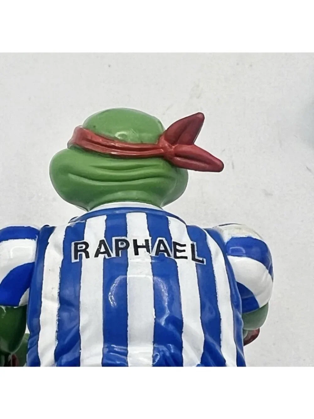 1991 Shell Kickin’ Raph TMNT Vintage Ninja Turtles Figure Near Complete